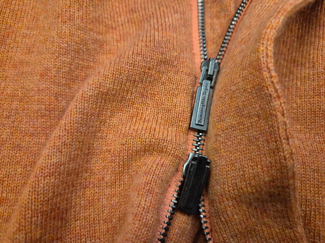 에르메네질도 제냐 캐시미어 니트 짚업 상품이미지5