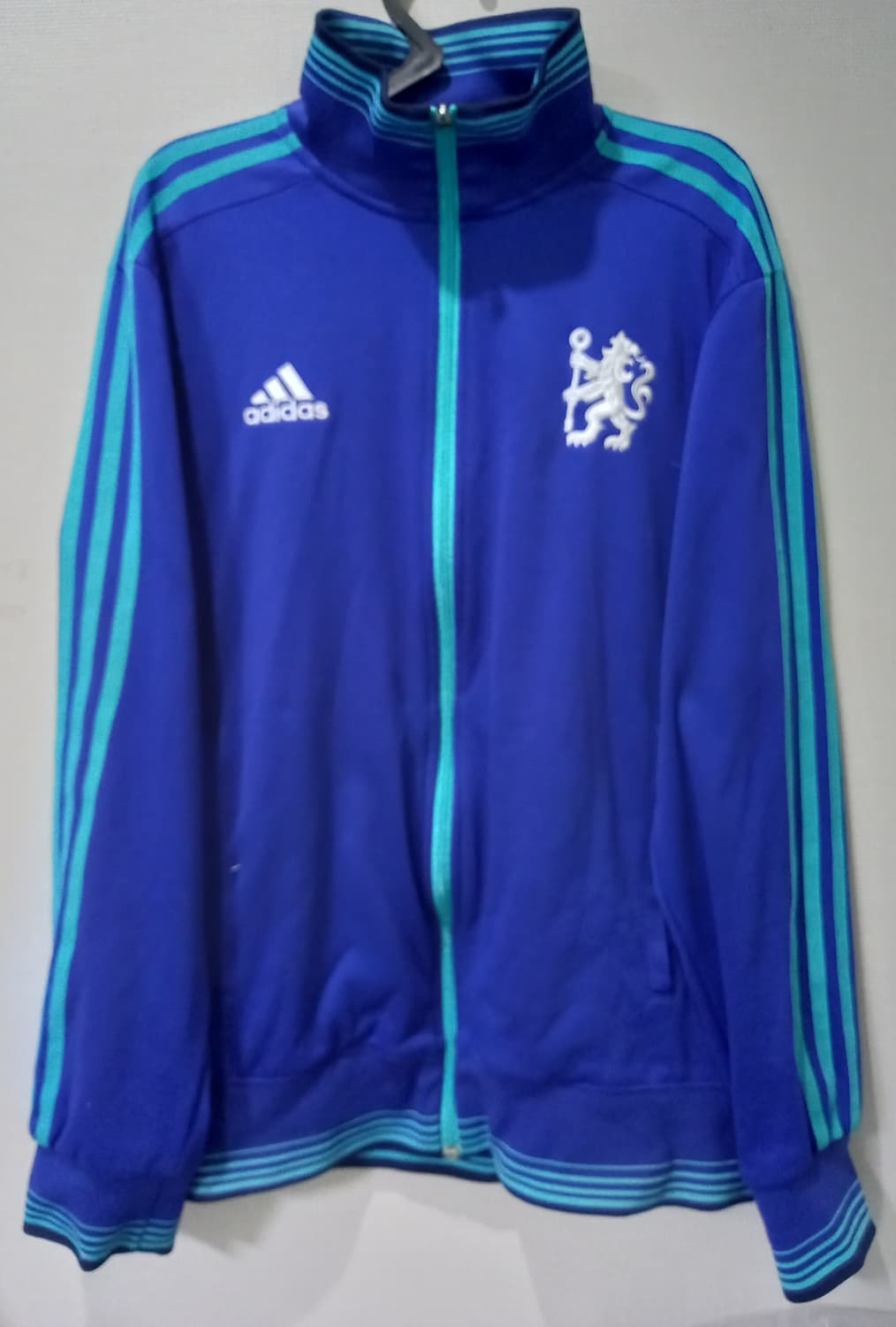 아디다스 첼시 블루 트랙탑 저지 져지집업 100/L 상품이미지1