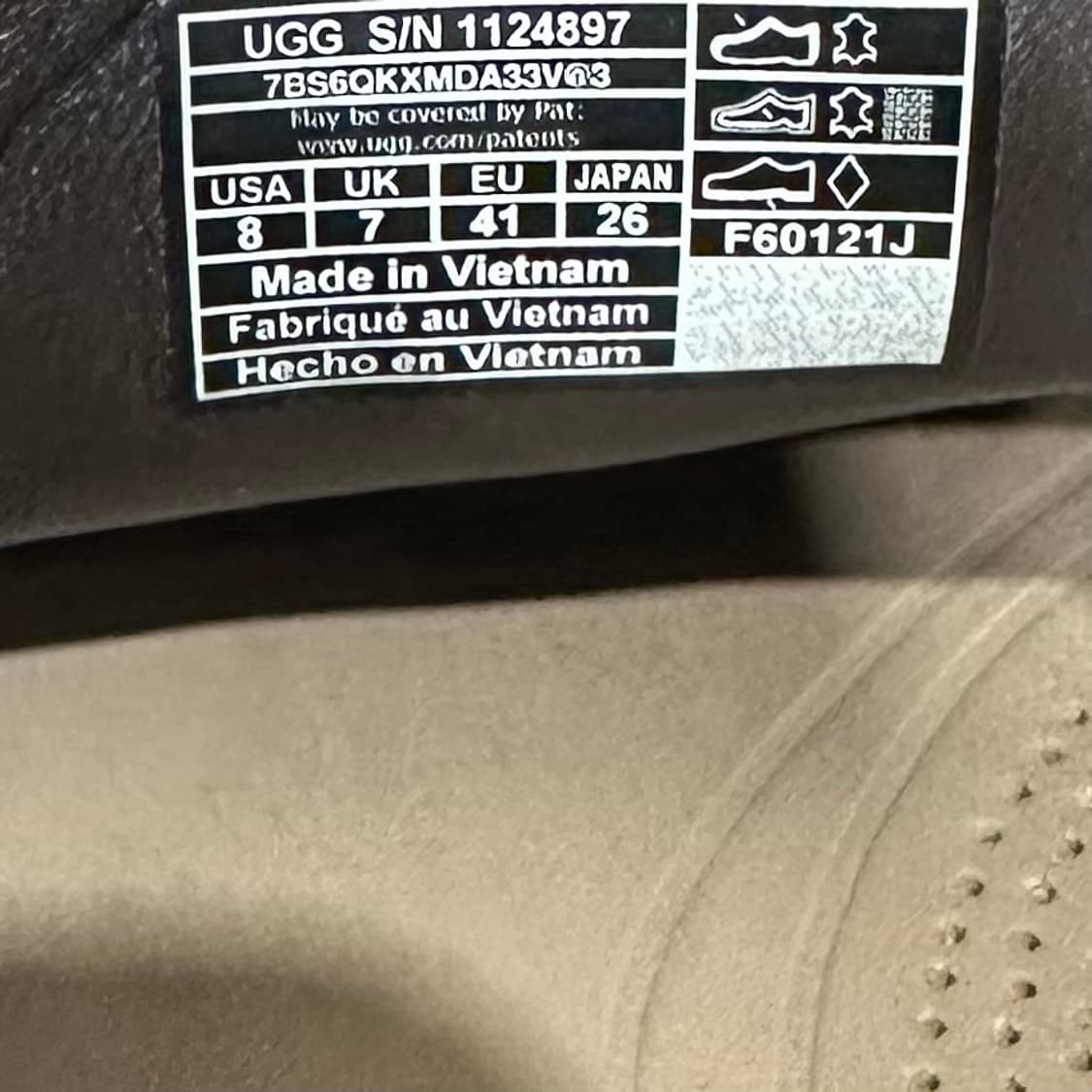 260) UGG 어그 로퍼 남성 남자 구두 Beige Sand 베이지 상품이미지9