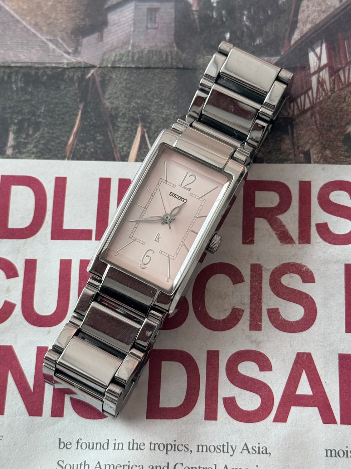 세이코 Seiko Lk 레이디스 스퀘어 상품이미지1