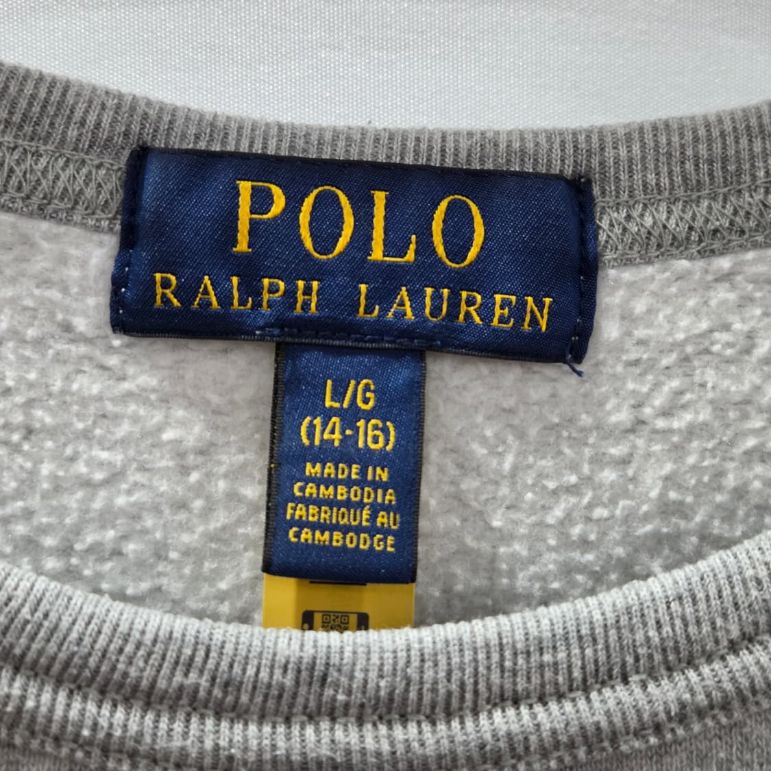 폴로랄프로렌 보이즈 폴로베어 프린팅 맨투맨 L/14/16  상품이미지3