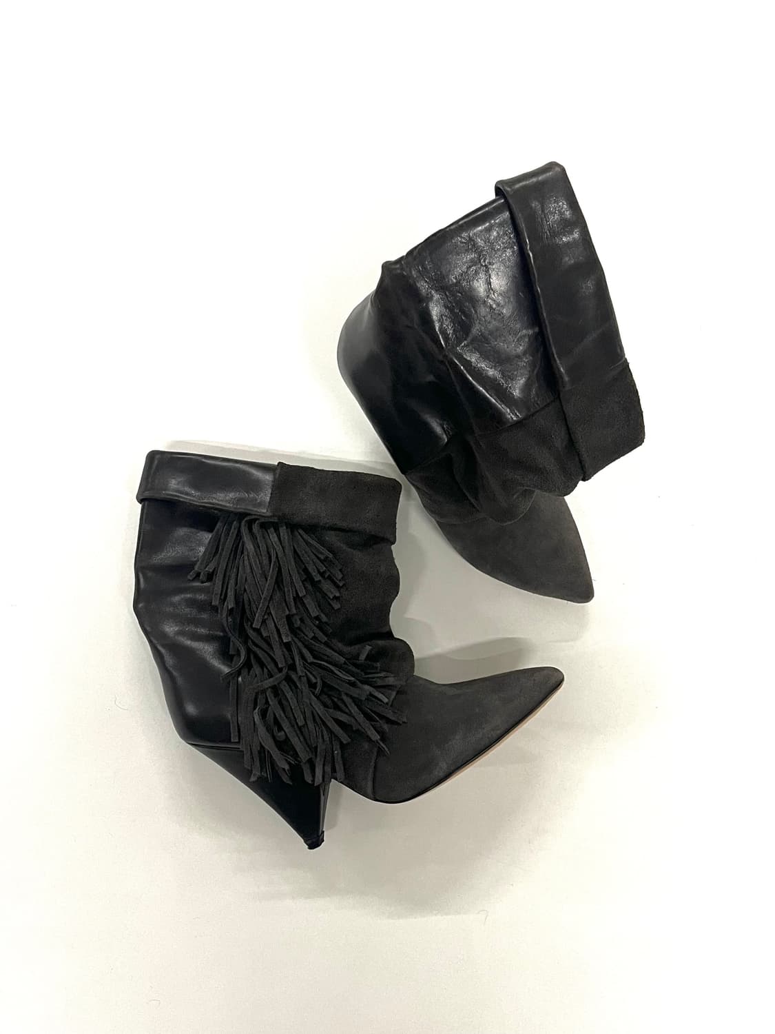 이자벨마랑 H&M 프린지 레더 부츠 상품이미지2