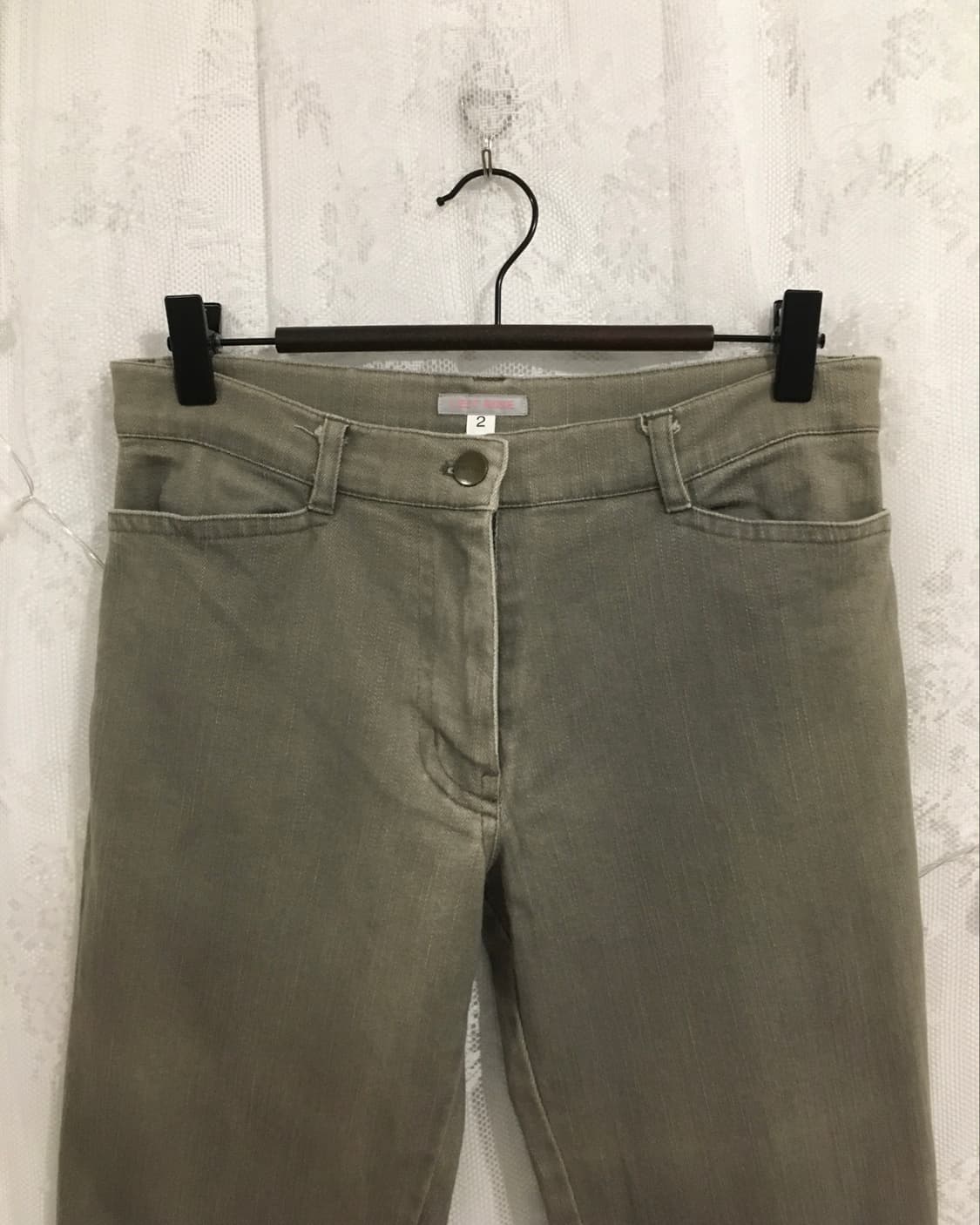 L'EST ROSE lace point capri pants 상품이미지5