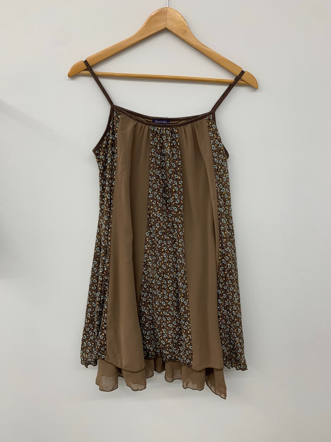 재패니즈 페이즈리 슬리브리스 원피스 상품이미지5