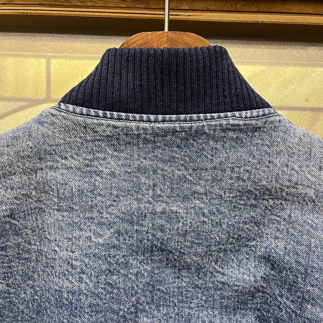 80's 빈티지 데님 블루종 상품이미지8