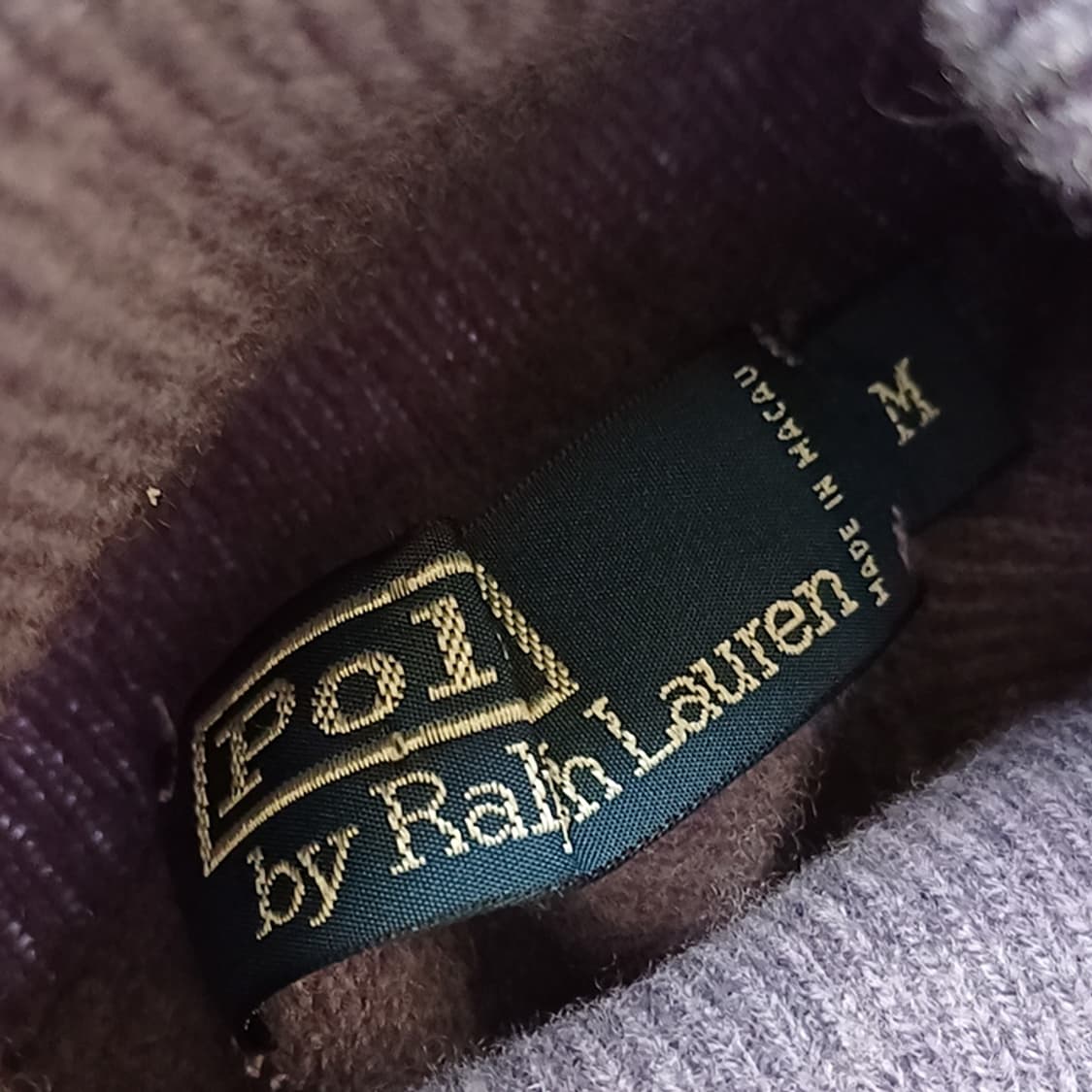 폴로 랄프로렌 겨울 목폴라 니트 여성 여유핏 M 보라 사랑봉봉 상품이미지4