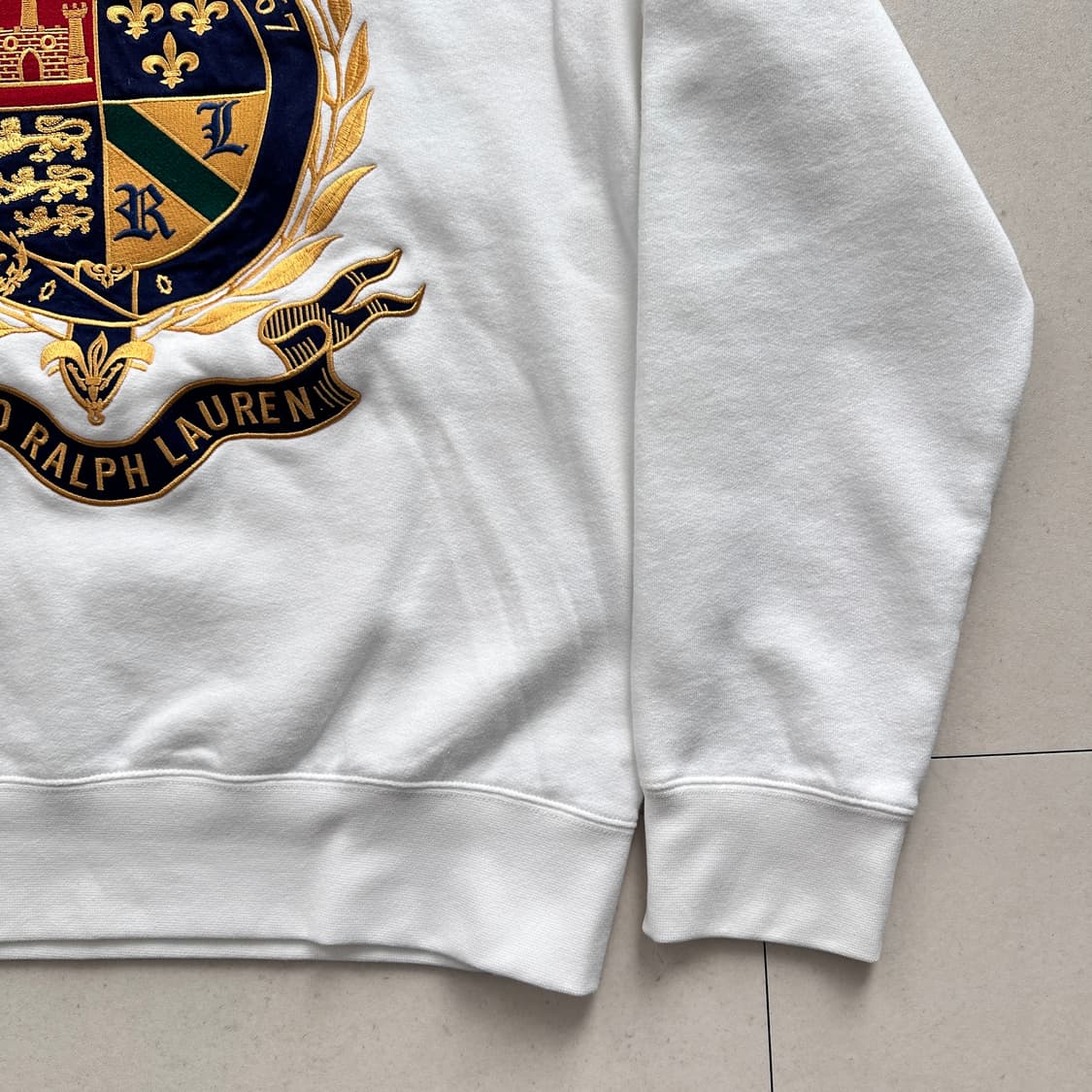 19년 폴로 랄프로렌 크레스트 자수 맨투맨 L  상품이미지3
