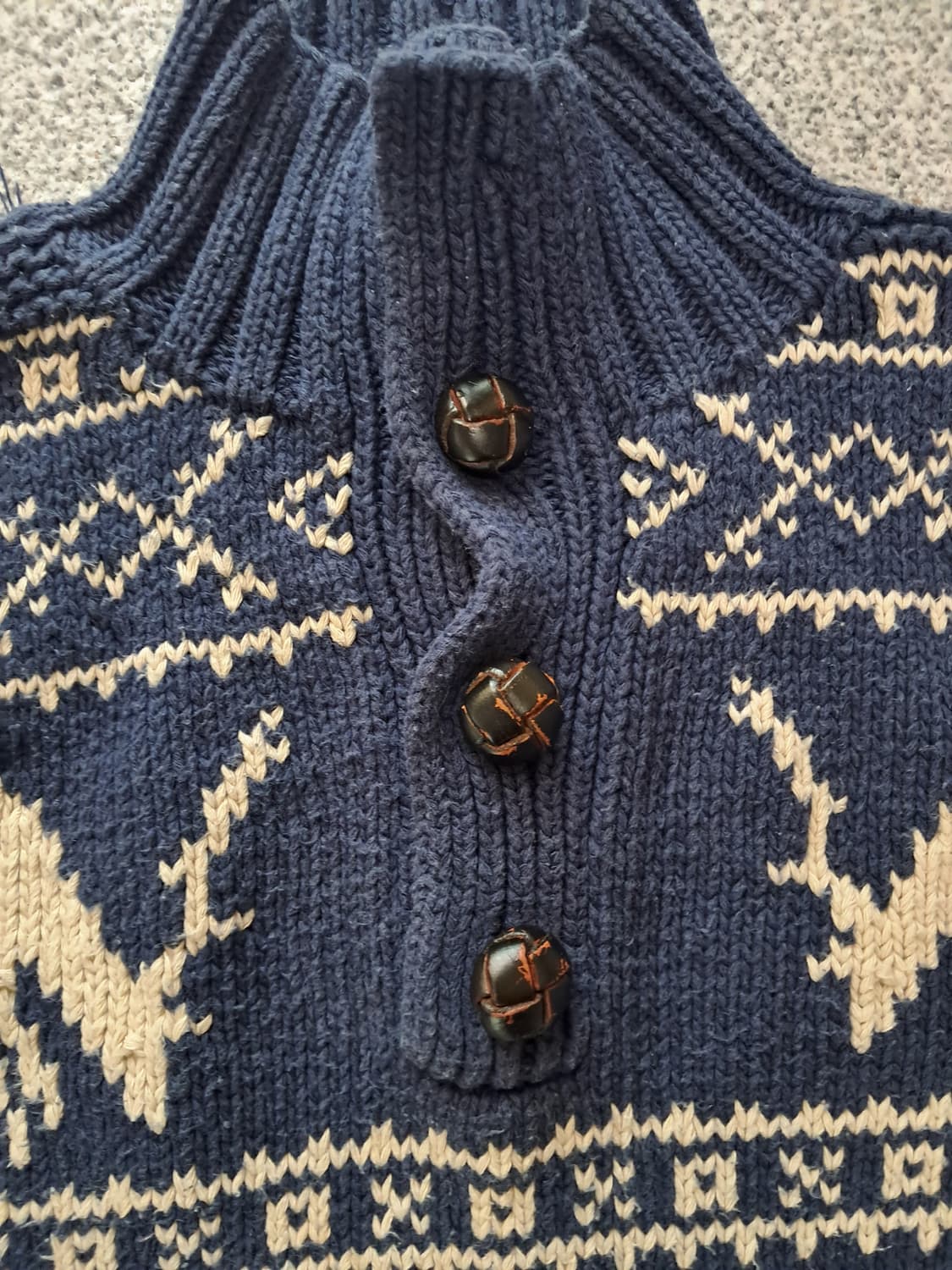 폴로진스 사슴패턴니트 상품이미지2