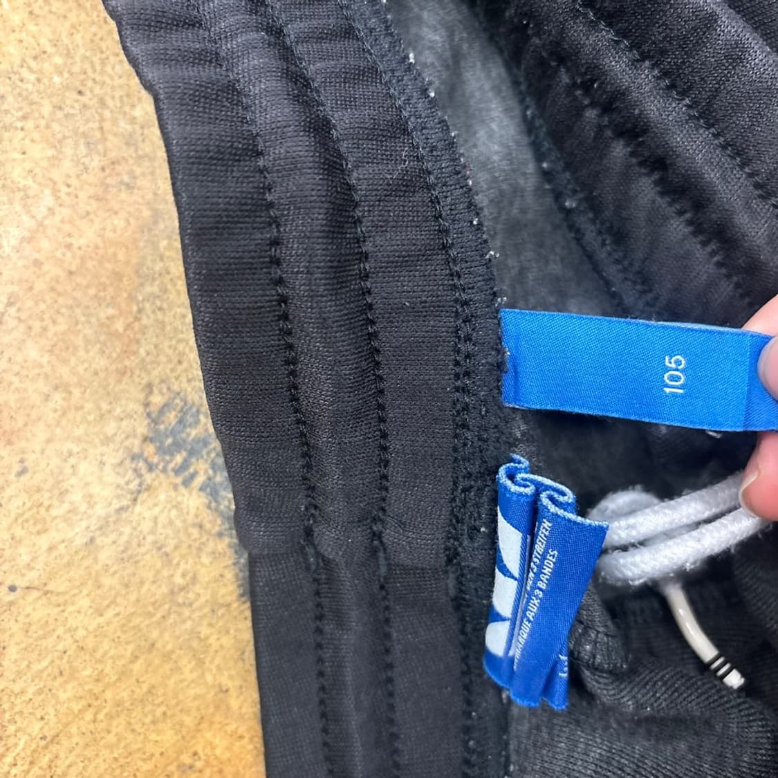 [정품/105] 아디다스 삼선 반바지 블랙 상품이미지4