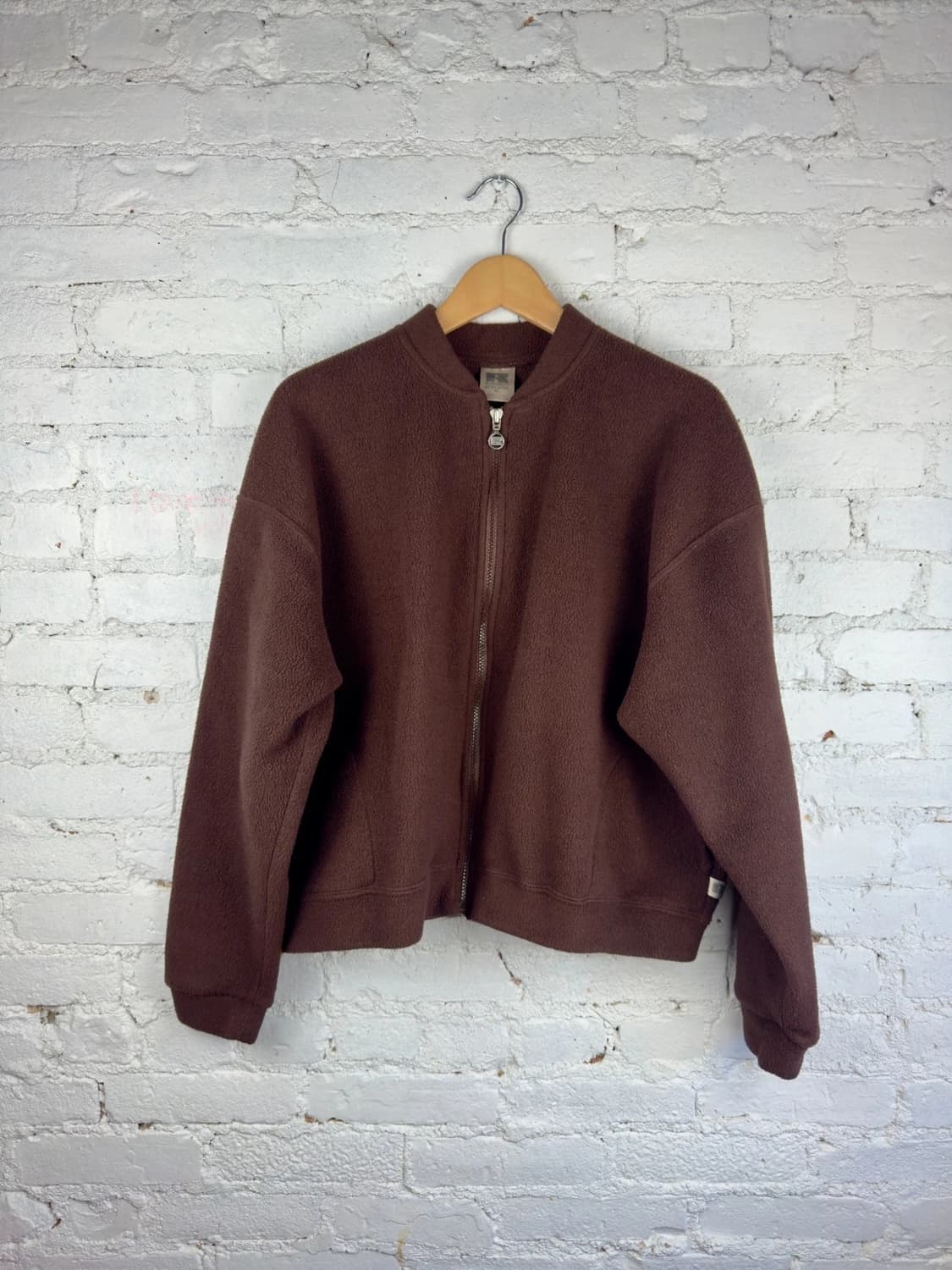 러셀 애슬레틱 플리스 집업 자켓 브라운 상품이미지1