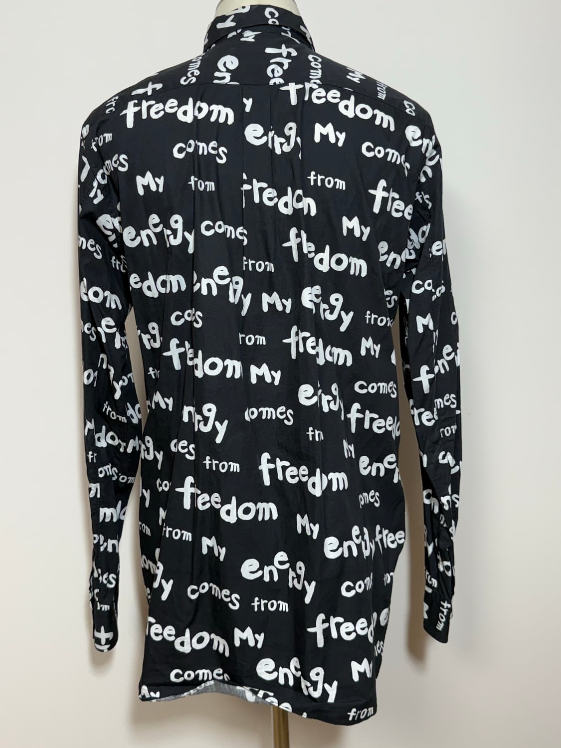 블랙 꼼데가르송 셔츠 XL 상품이미지3