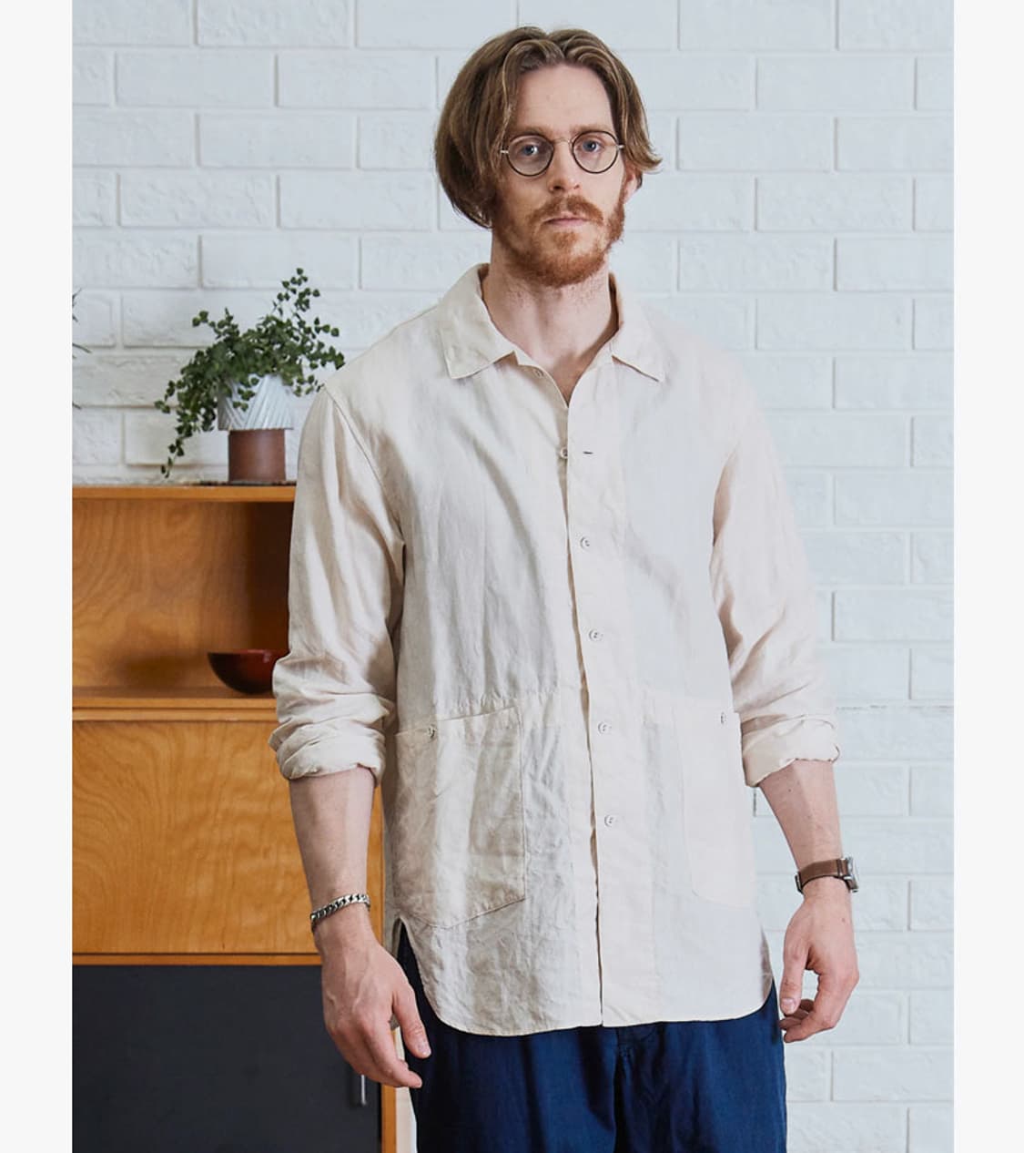 A VONTADE - GARDENER APRON SHIRT 상품이미지2