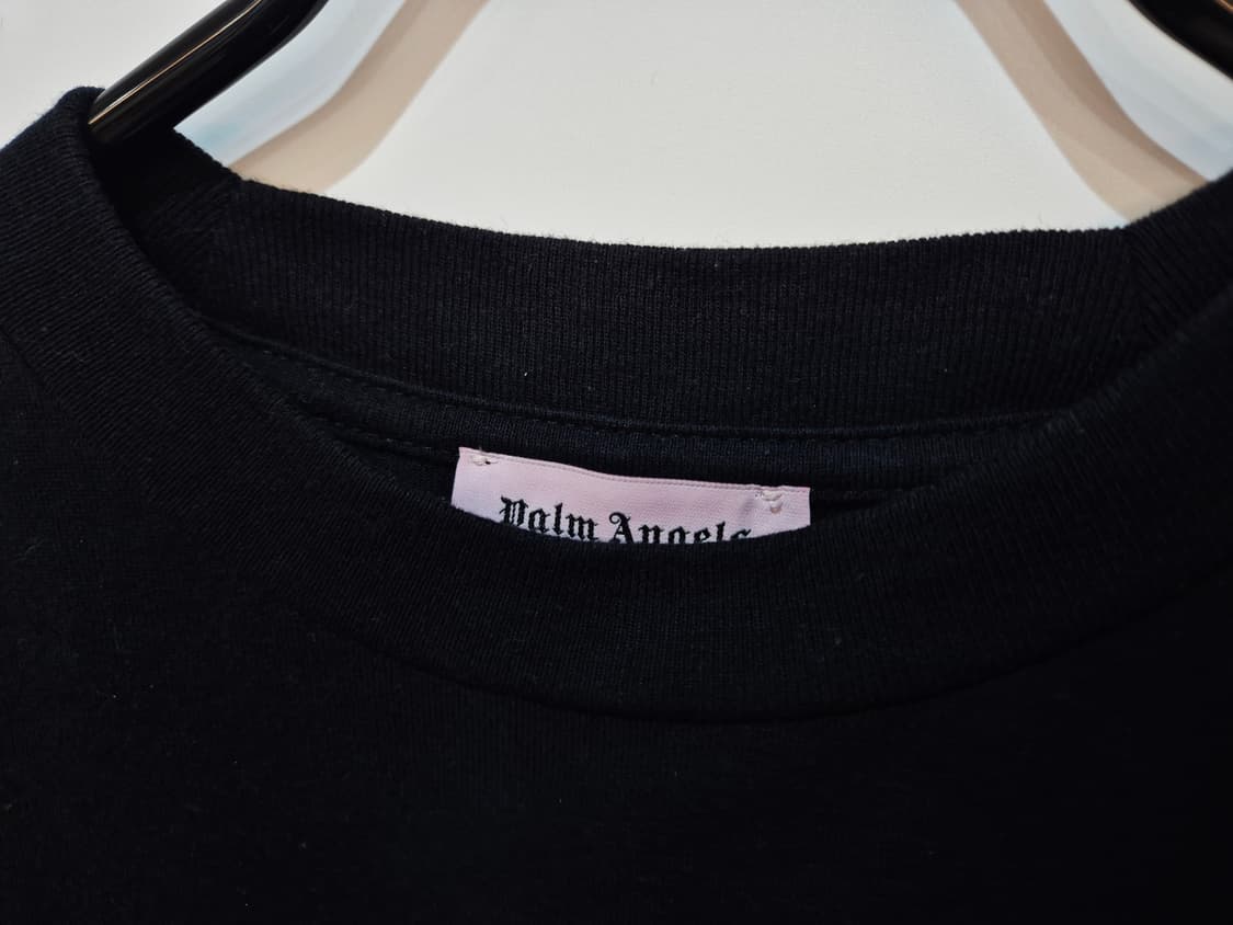 팜엔젤스 BBC 아이스크림 라인스톤 스와로브스키 반팔 티셔츠 블랙 상품이미지3