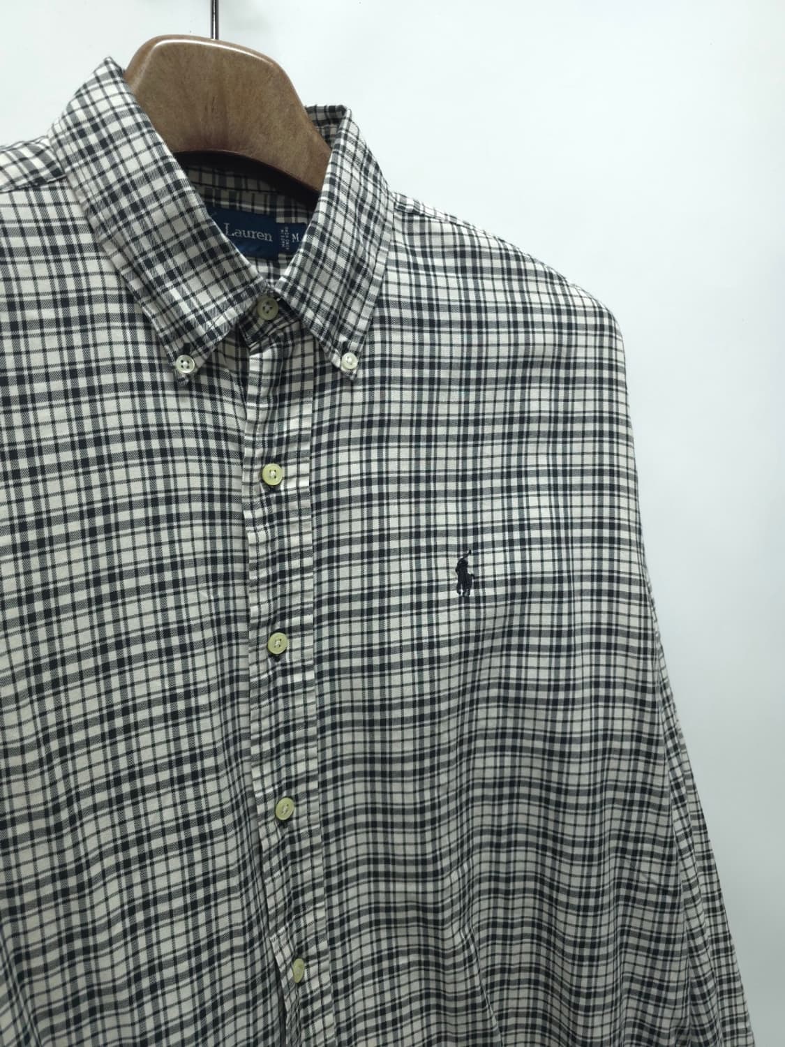 폴로 랄프로렌 BLAKE 라인 체크 긴팔 셔츠 (~110) 상품이미지5