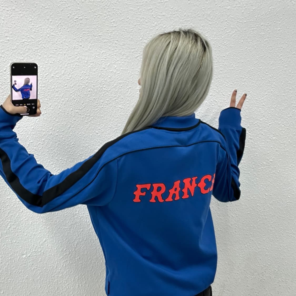 나이키 프랑스 블루 트랙탑 M 상품이미지3