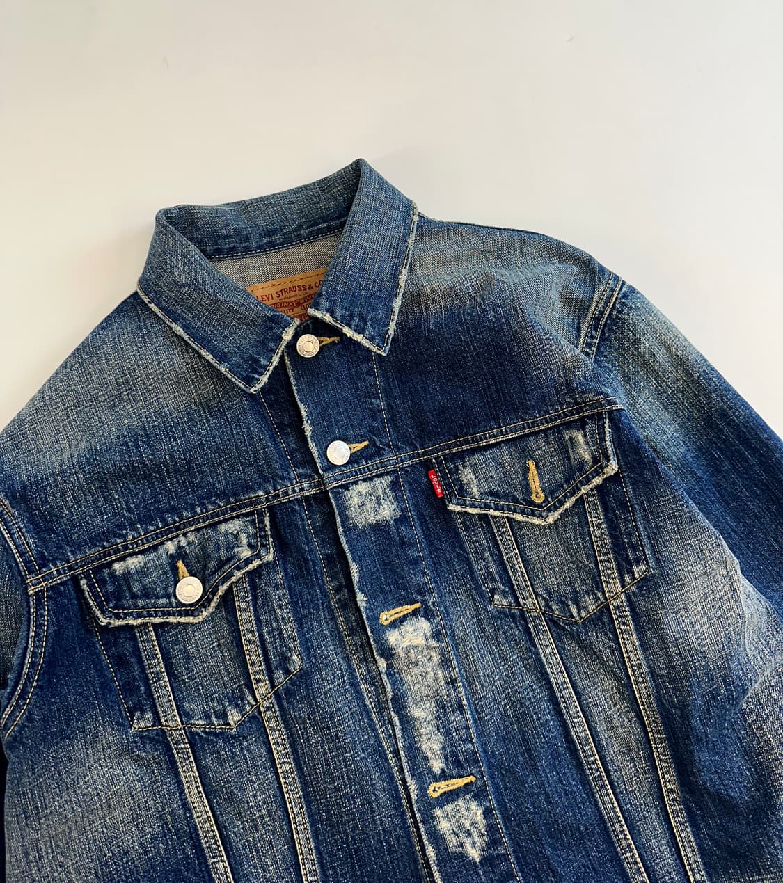 리바이스 70505 Big E LVC 데님 자켓 상품이미지1