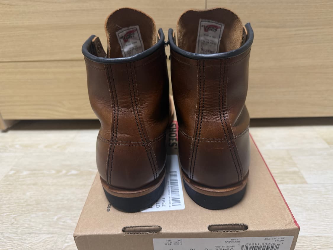 레드윙 벡맨 9422 시가 10사이즈 상품이미지4