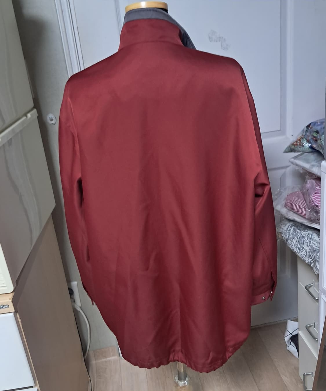 정품 입생로랑 YSL 빈티지 자켓 블루종 집업 점퍼 95 상품이미지3