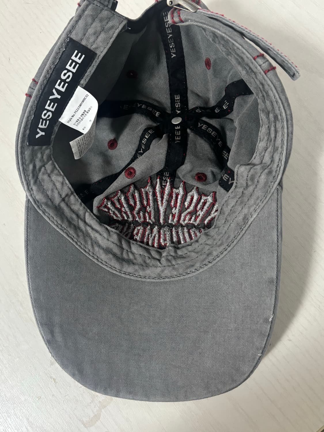 예스아이씨 락스타 볼캡 모자  상품이미지5