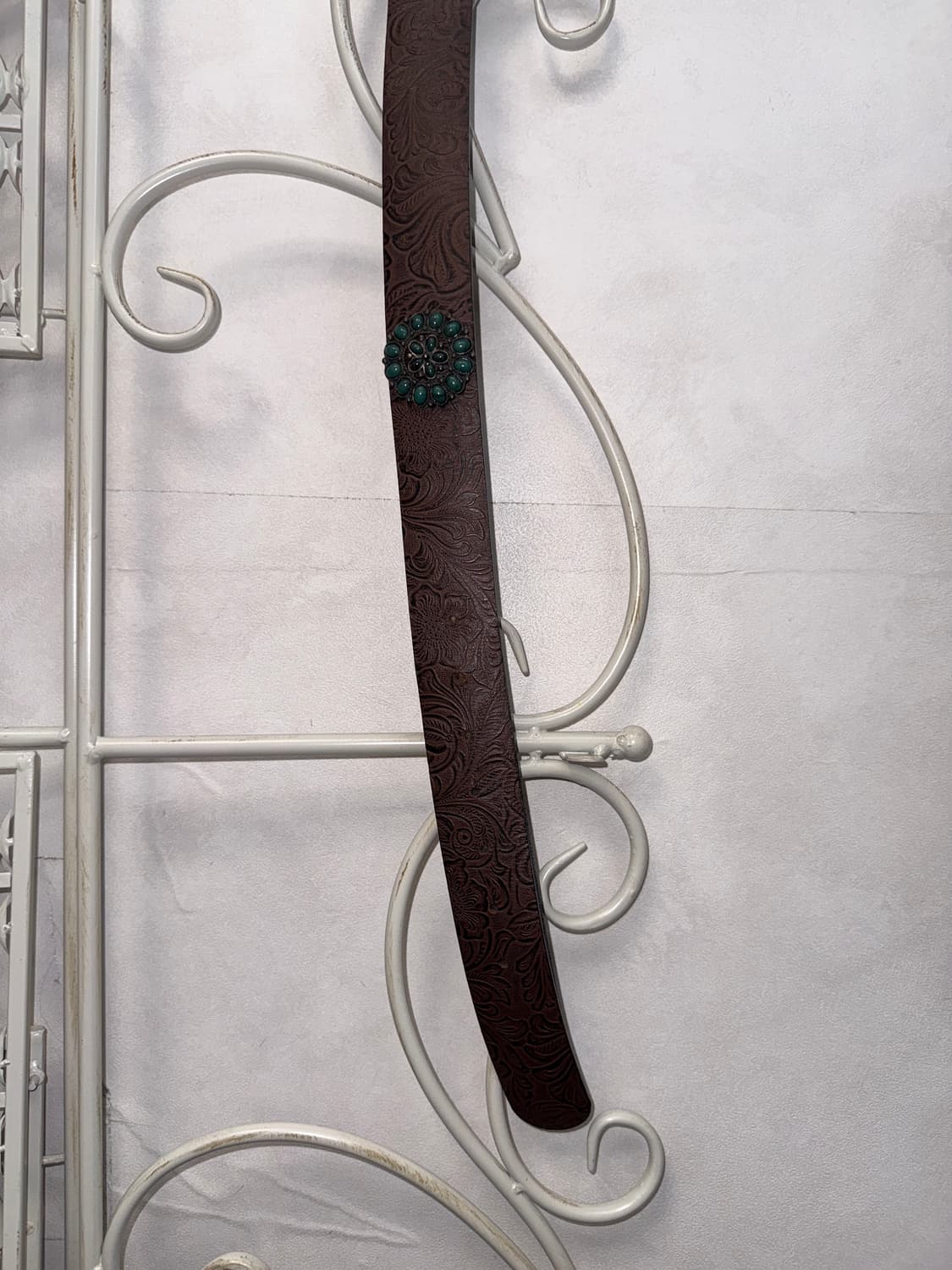 Brown oriental gemstone buckle belt 상품이미지7