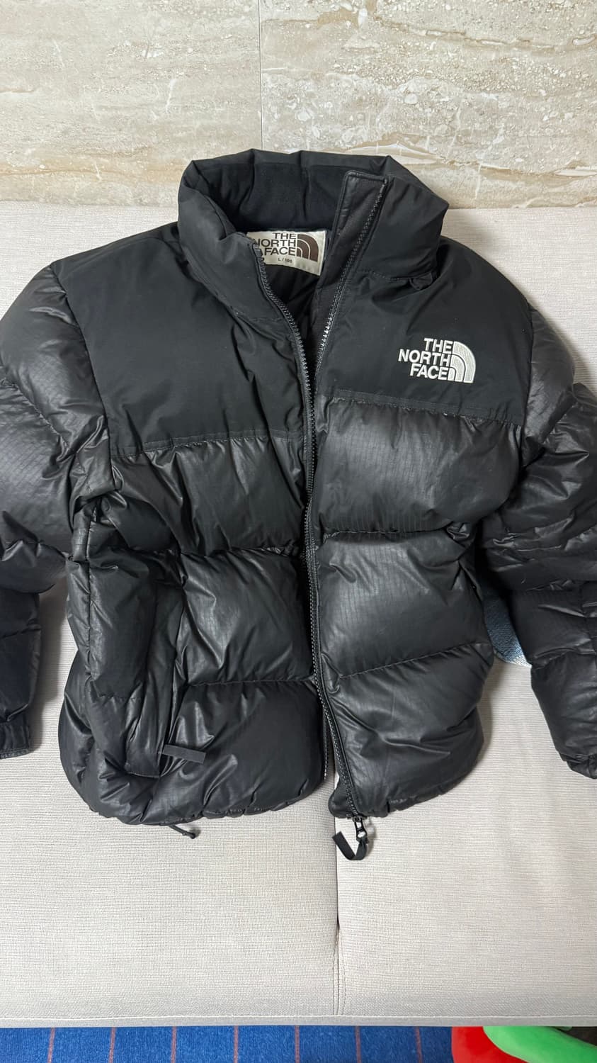 노스페이스 화이트 라벨 노벨티 눕시 다운 자켓 블랙 상품이미지1