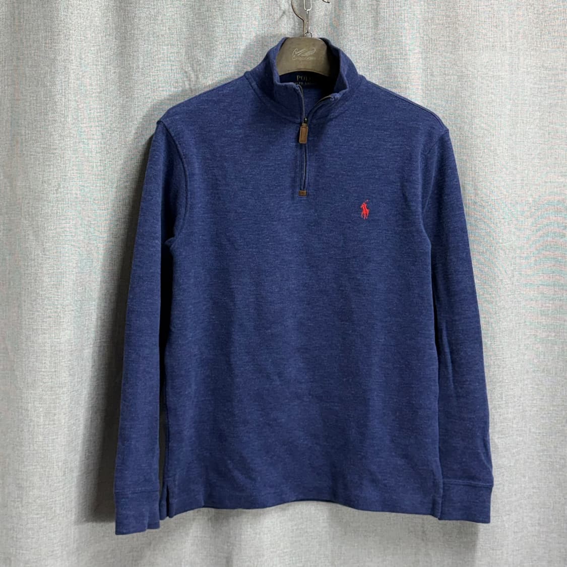 [M/P] 폴로 랄프로렌 블루 하프집업 반집업 니트 상품이미지1