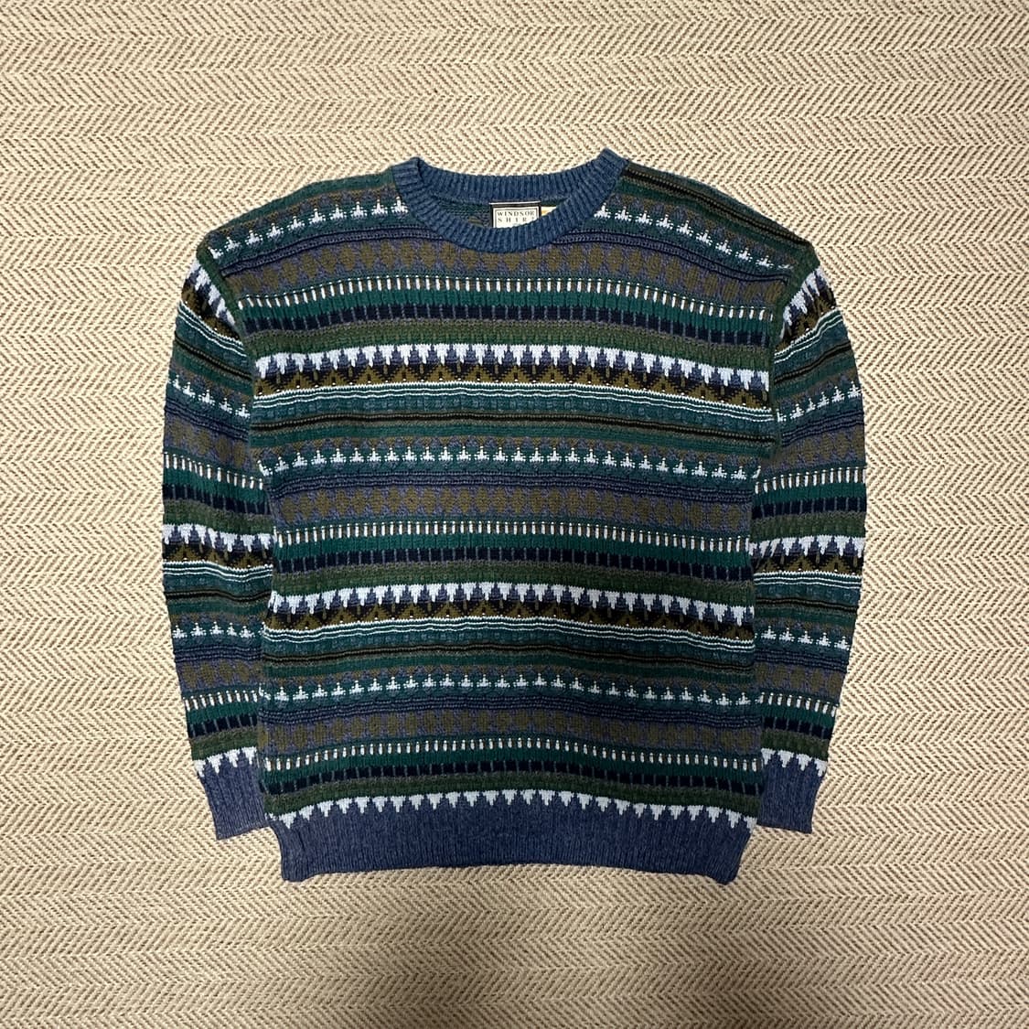 VINTAGE usa made knit sweater 상품이미지1