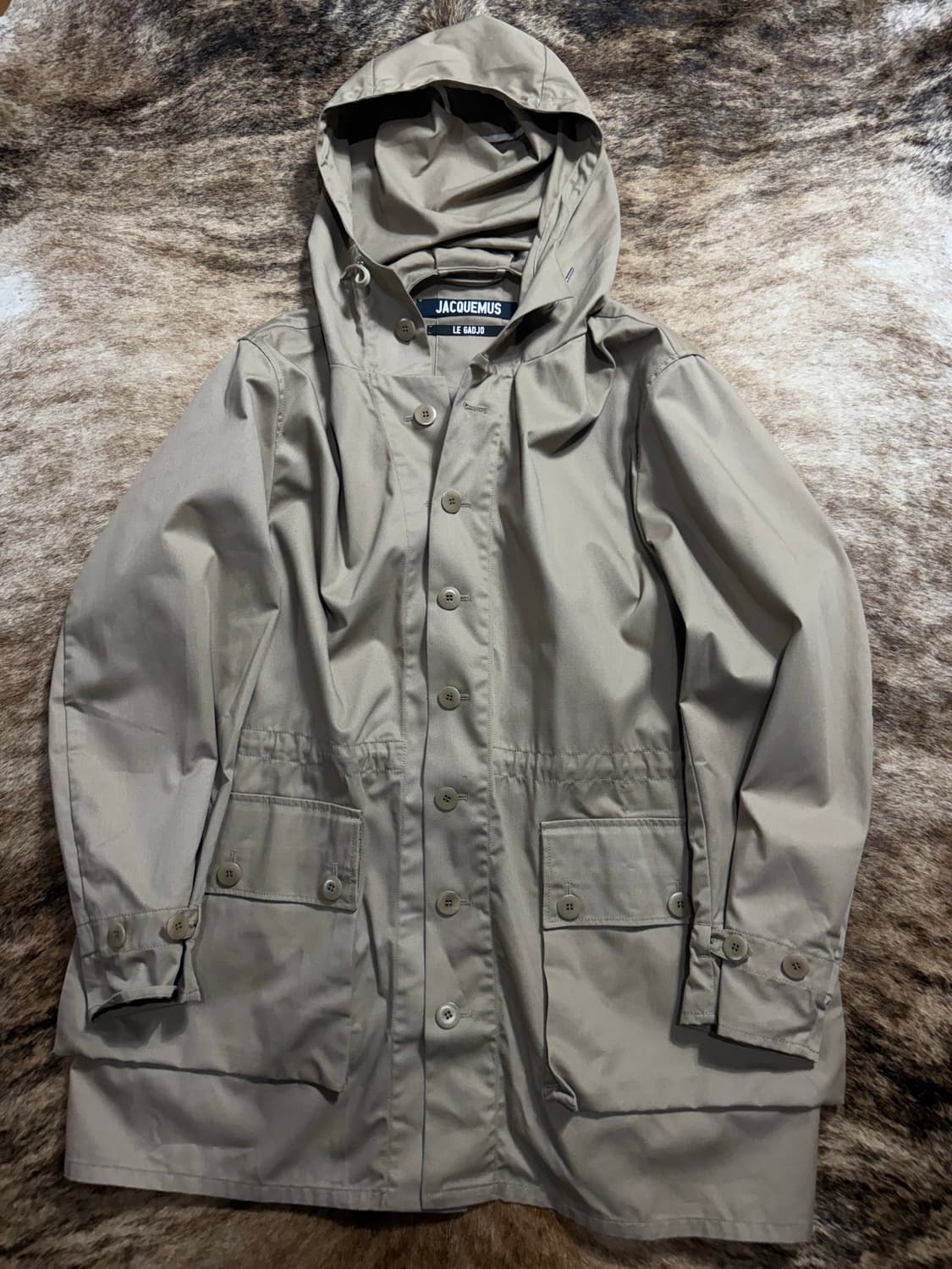 Jacquemus “Le Gadjo” Beige Hooded Jacket 상품이미지2