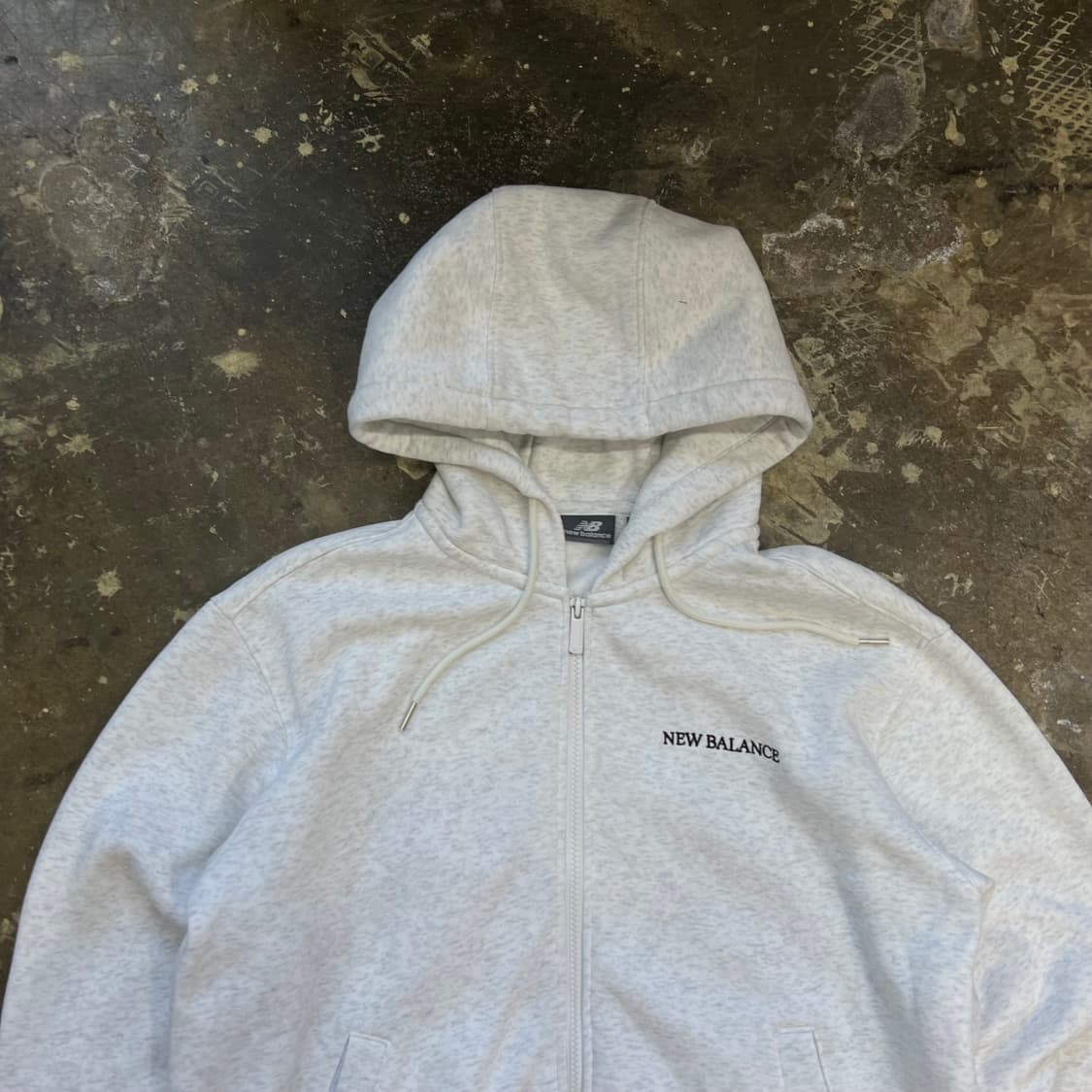 S) 뉴발란스 기모 후드집업자켓 점퍼 남녀공용 상품이미지4