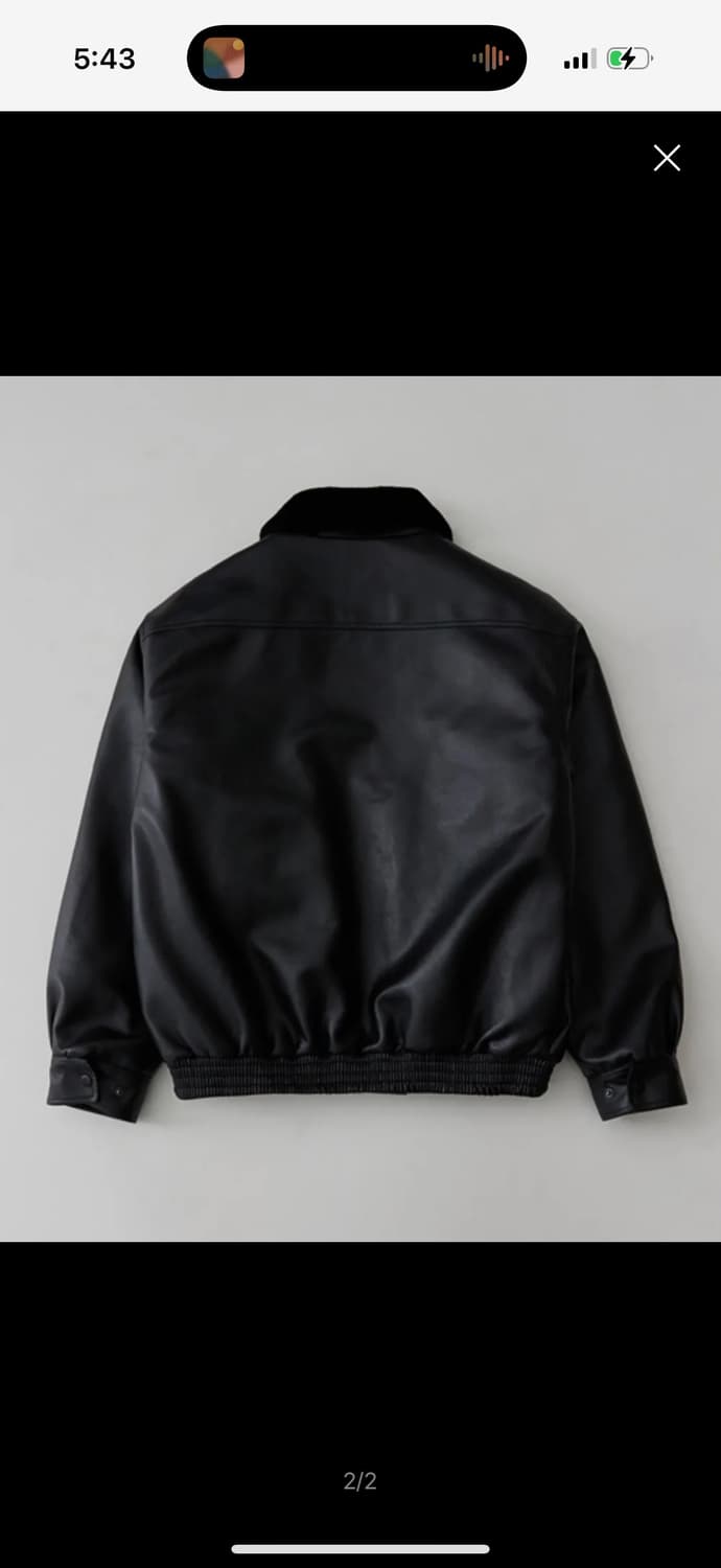 620 VEGAN LEATHER MUSTANG_BLACK 상품이미지3