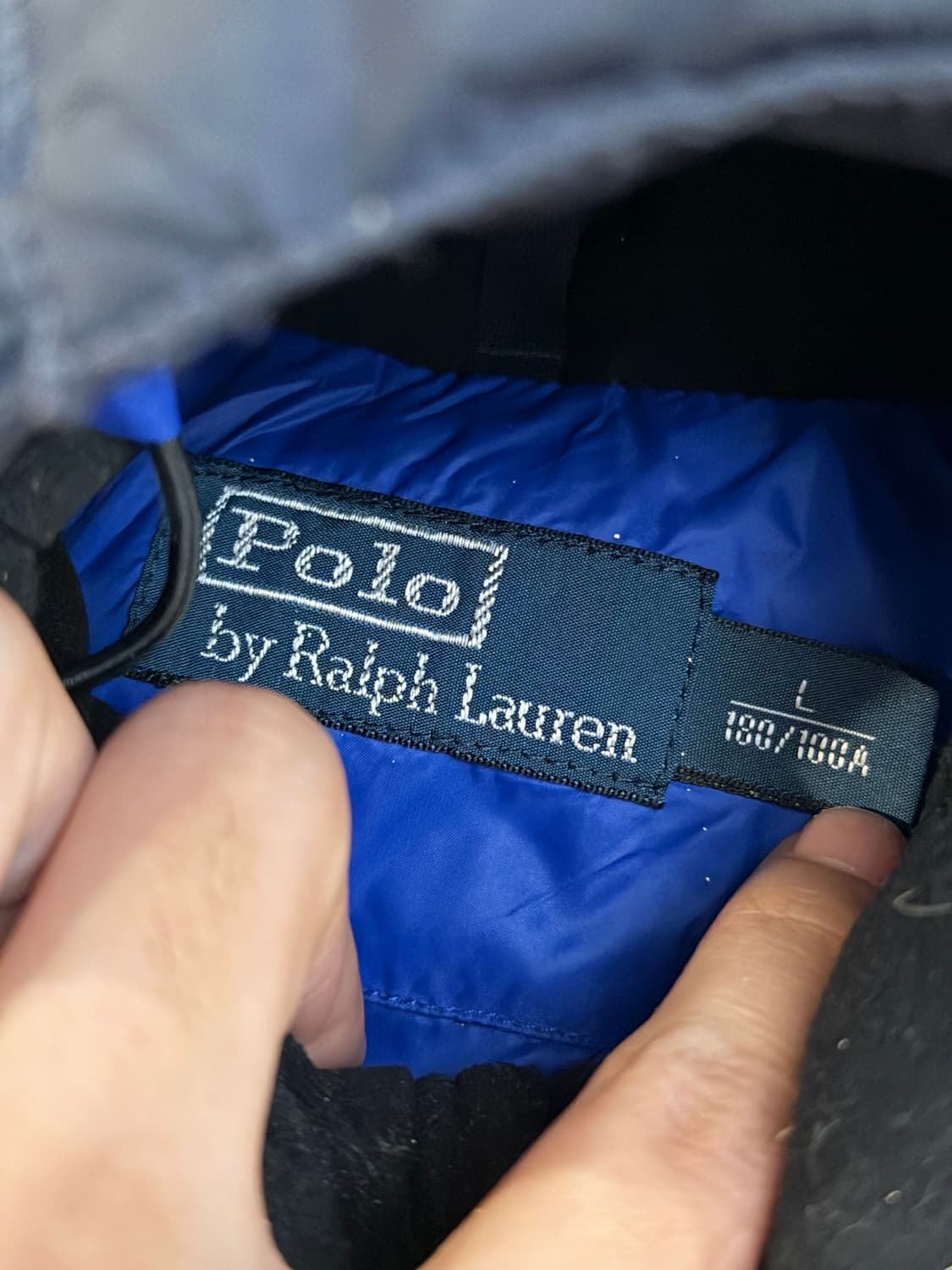 폴로 랄프로렌 빅포니 치프키프 패딩 네이비 상품이미지4
