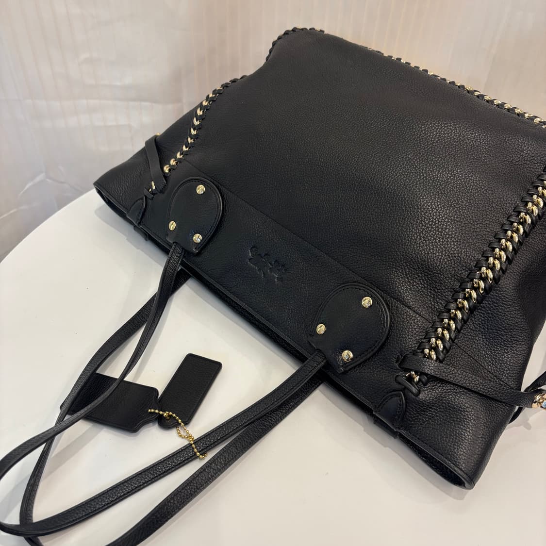 정품 코치 체인 태비 숄더백     상품이미지6