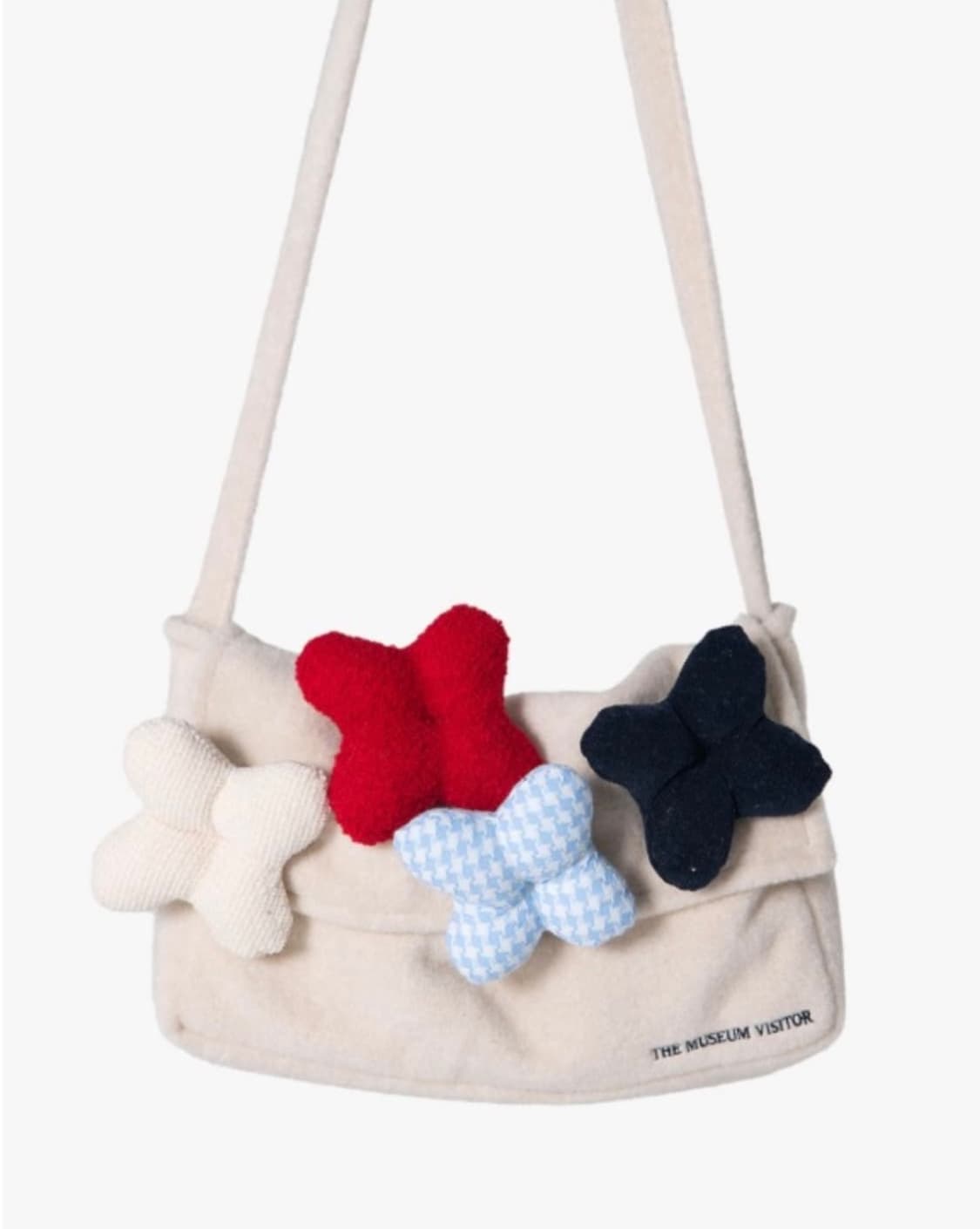 더뮤지엄비지터 플라워 쿠션 백 상품이미지1