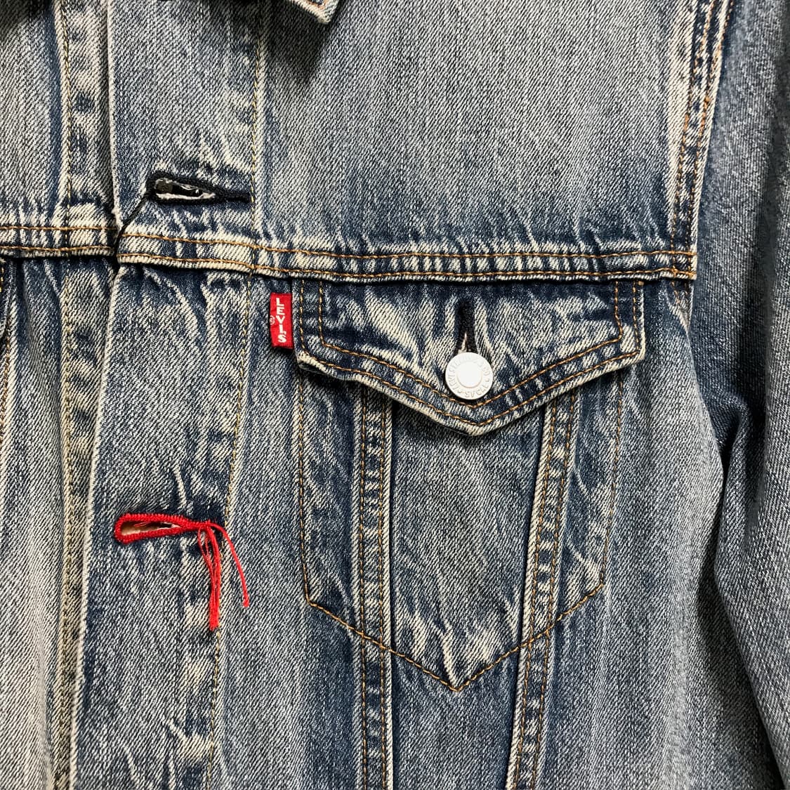 리바이스 데님 자켓 M 상품이미지4