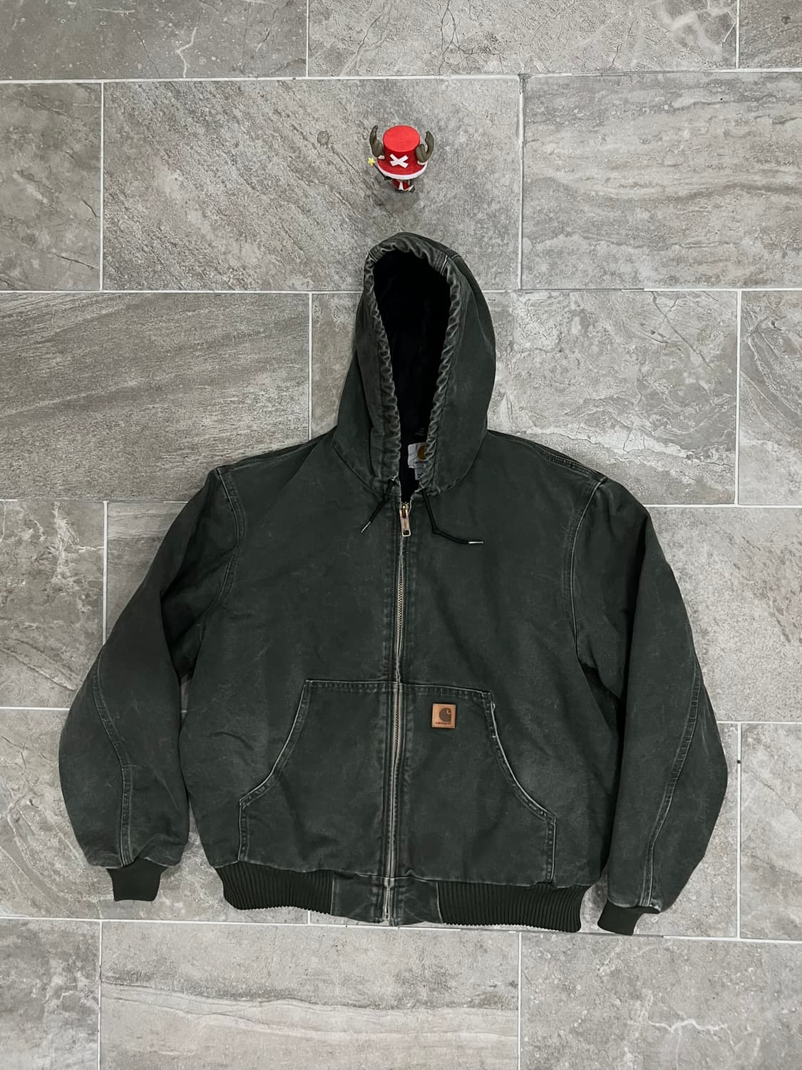 (L) 칼하트 덕 액티브 후드자켓 J130 MOS 모스그린 상품이미지1