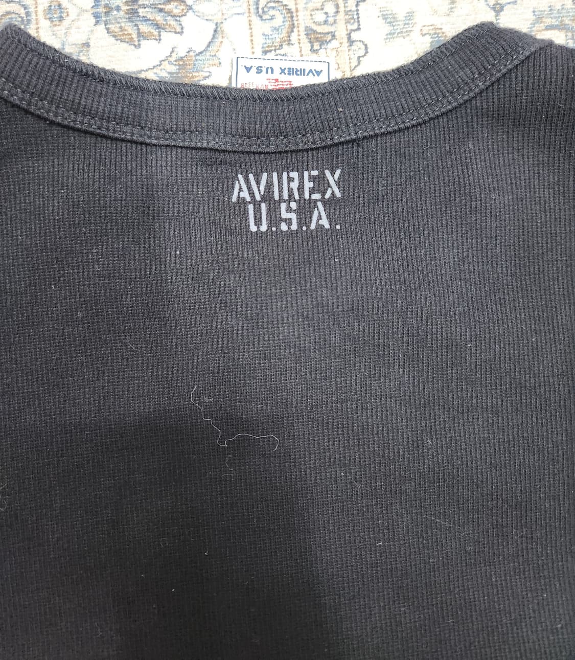 AVIREX 아비렉스 헨리넥 M 상품이미지4