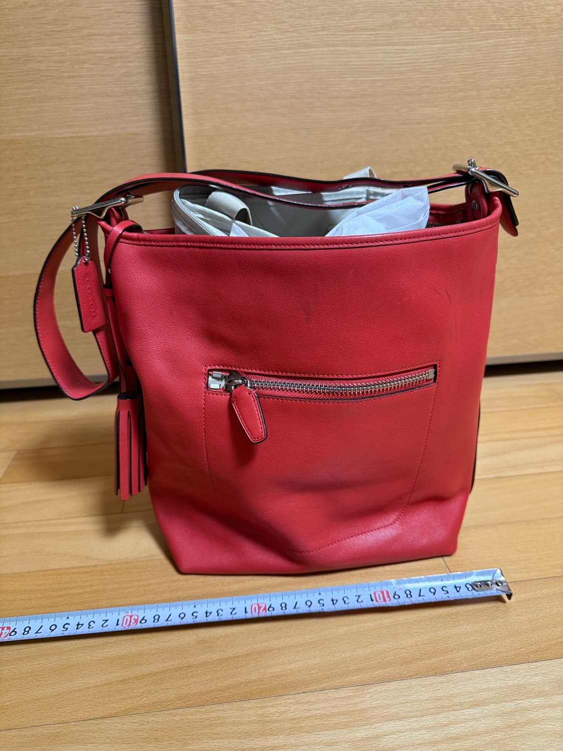 코치 COACH 가죽 가방 백 토트백 숄더백 크로스백 크로스가능 끈 이중 상품이미지4