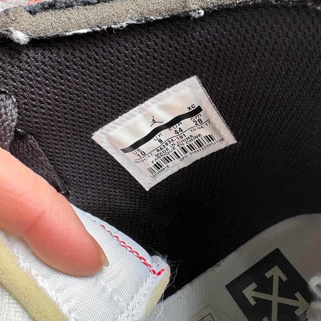 나이키 조던 오프화이트 상품이미지5