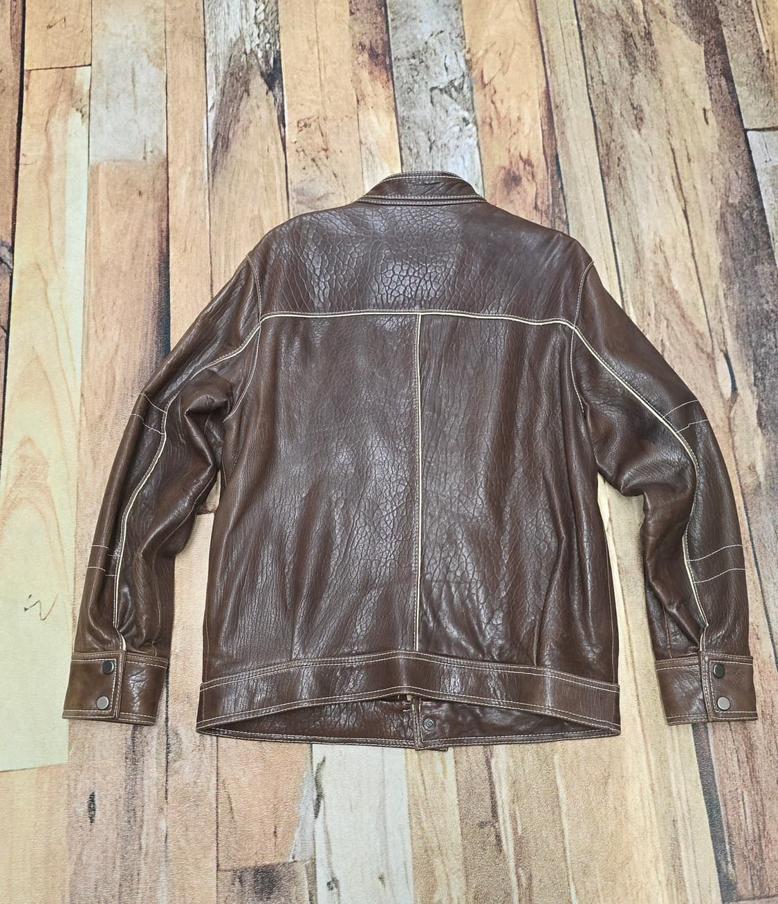 Vintage 스탠카라 고트스킨 바이커자켓 라이더자켓 상품이미지5