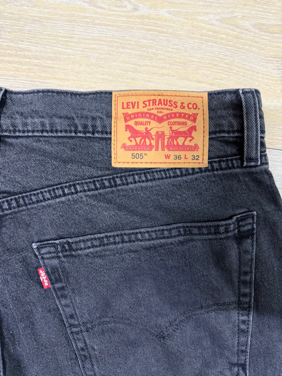 리바이스 505 블랙 상품이미지3