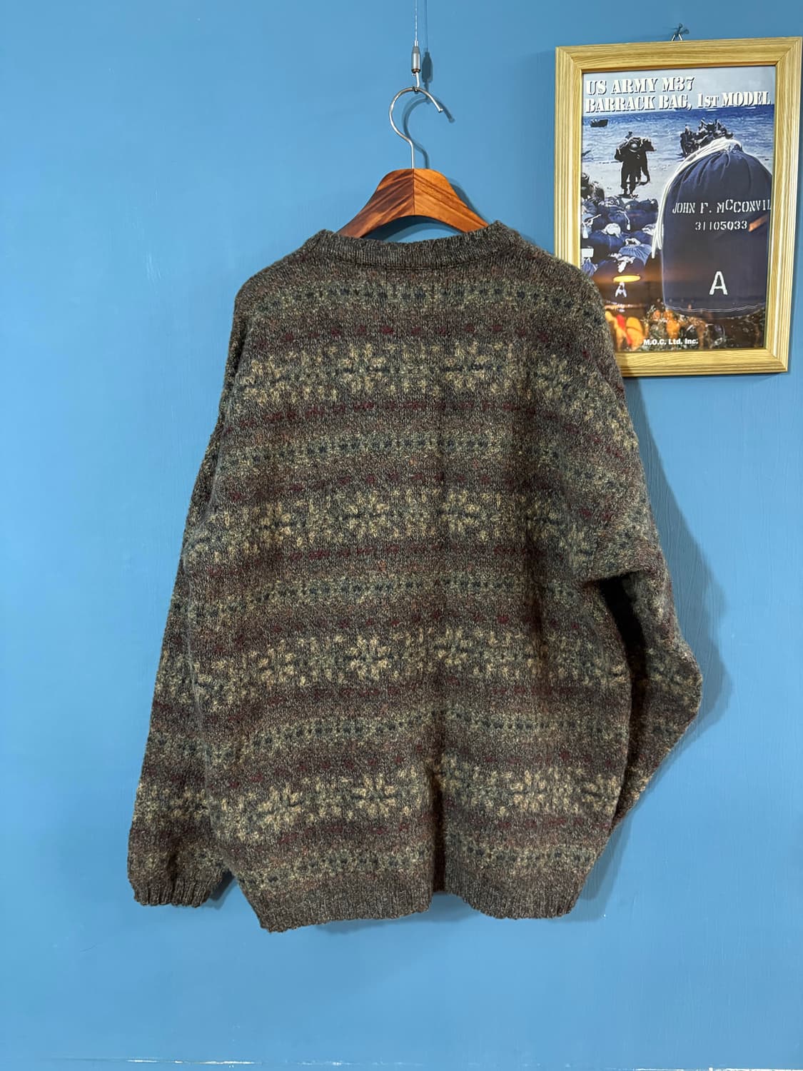90’s Woolrich Wool Fair isle knit  상품이미지8