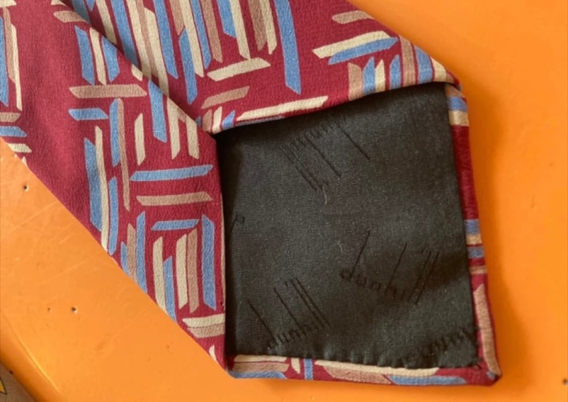 오래된 넥타이 (조부모님 옷장정리) 8개 일괄 상품이미지4