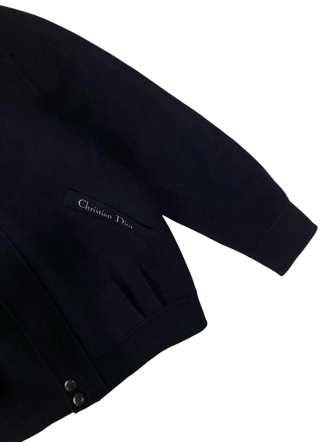 크리스찬 디올 네이비 모직 숏 코트 100 상품이미지5