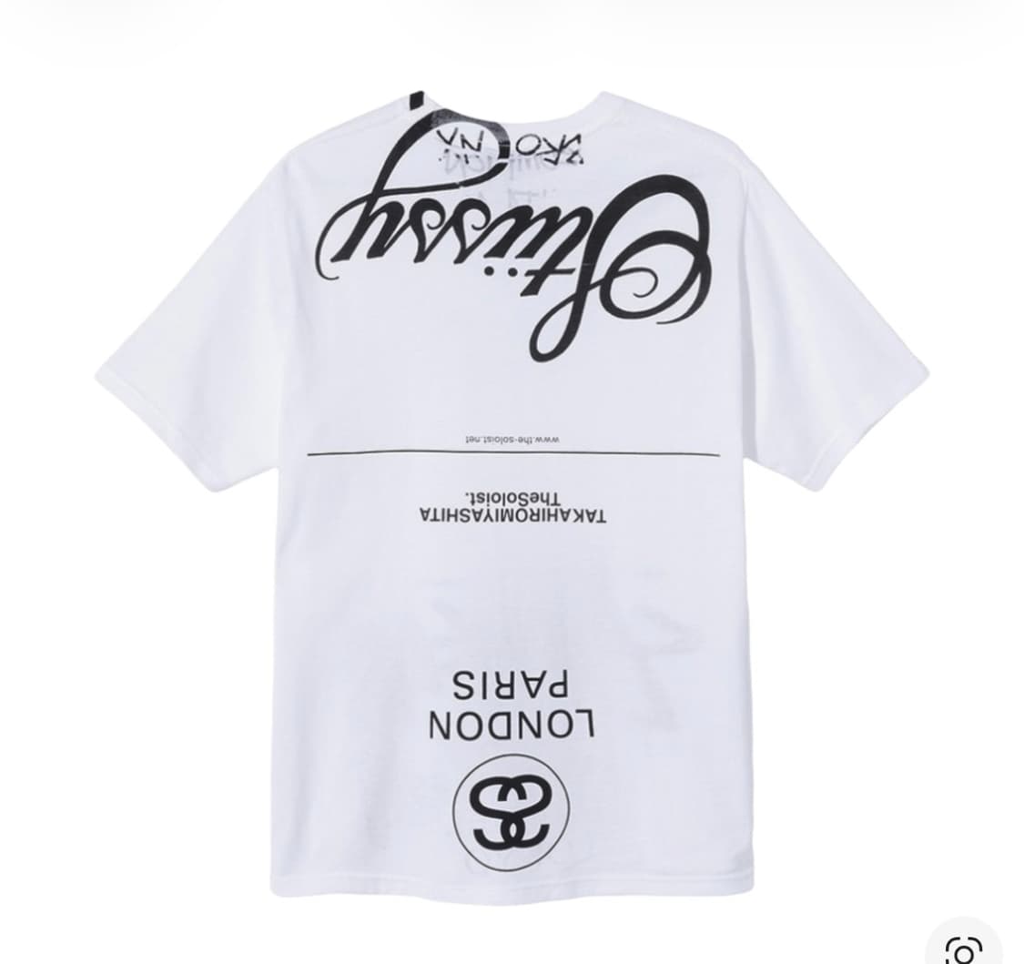 스투시 x 타카히로미야시타 더 솔로이스트 40 월드투어 티셔츠 상품이미지2