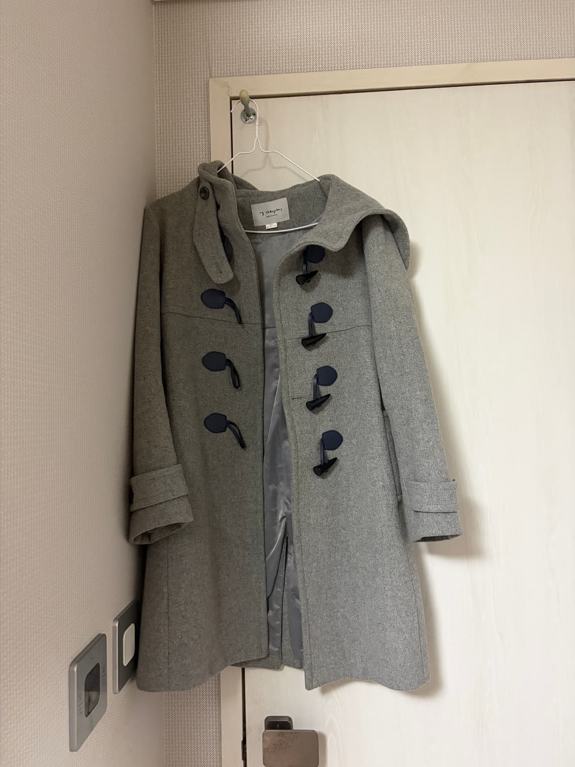 luciano h 회색 떡볶이 코트 55 상품이미지1