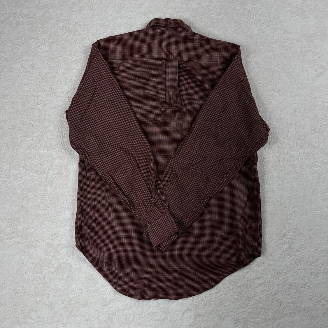 BEAMS 깅엄체크 셔츠 (실측확인) 상품이미지6