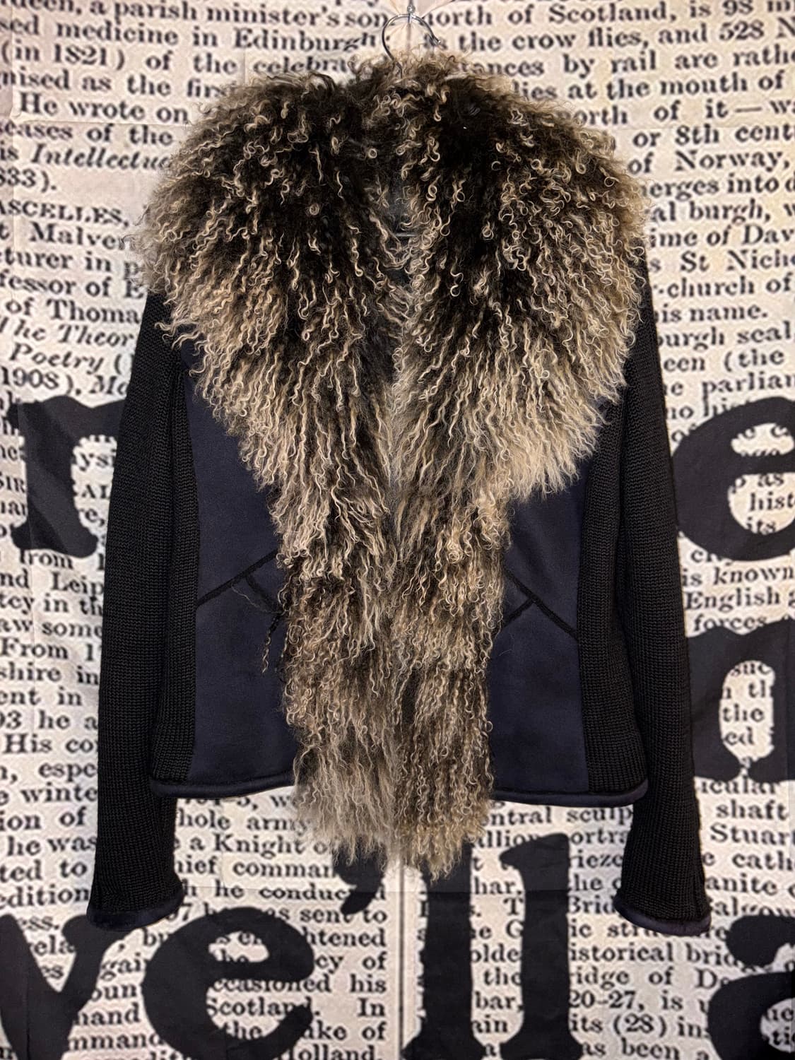 Vkei knit fur jacket 상품이미지1