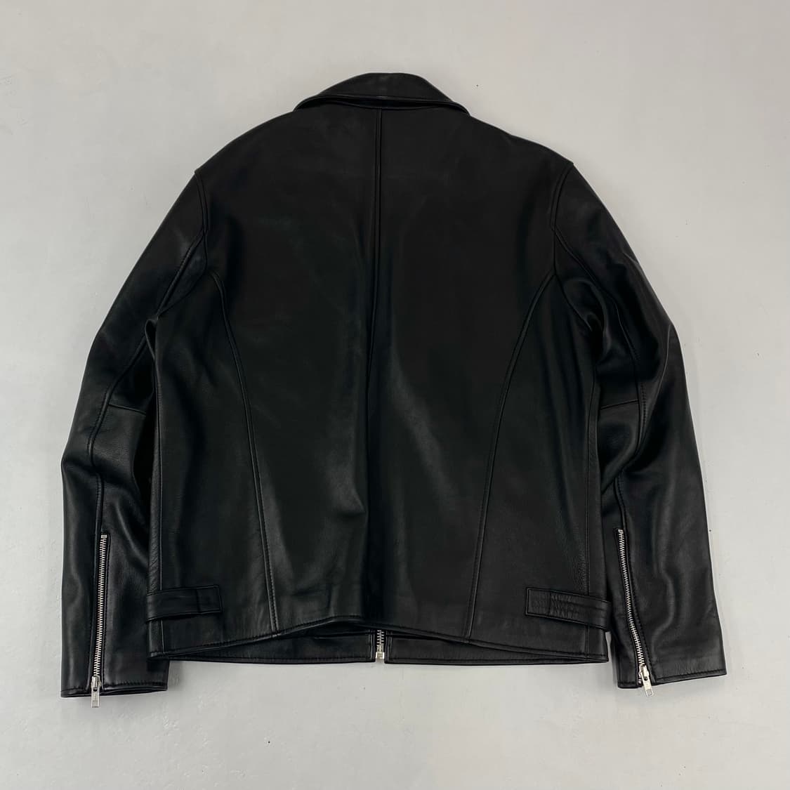 도프제이슨 블랙 양가죽 레더 자켓 (105) 상품이미지2