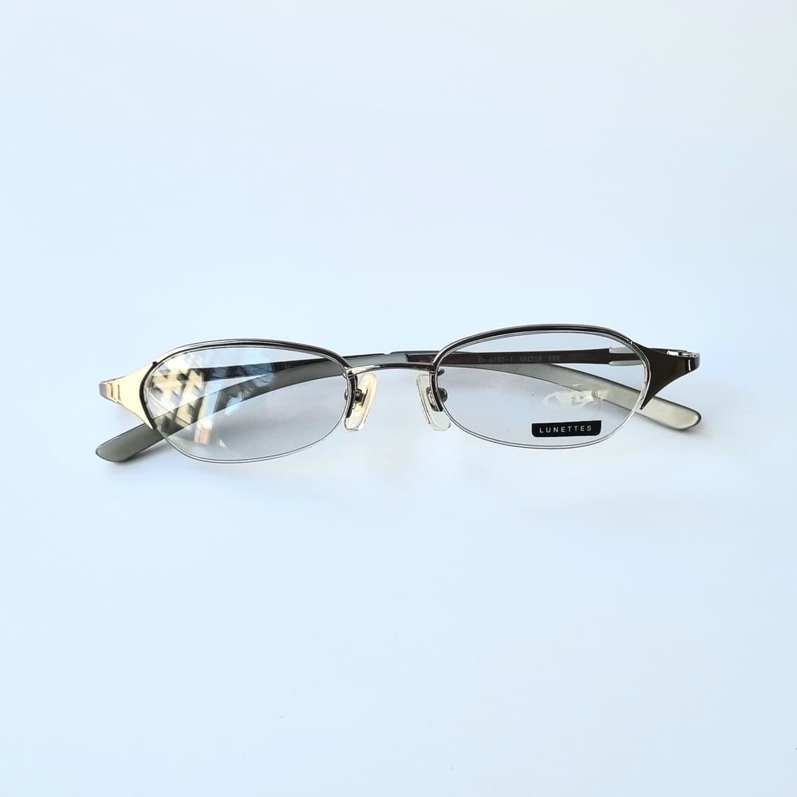 데드스탁 긱시크 오벌쉐임 반무테 안경테 579 상품이미지8