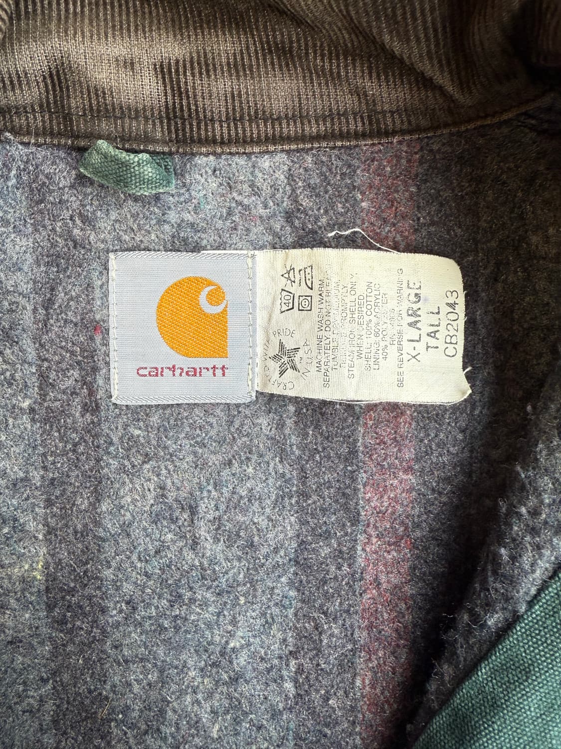 칼하트 그린 초어자켓 상품이미지5